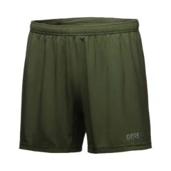 Gore Wear GORE® Wear | Men's R5 5 Inch Shorts - Utility Green