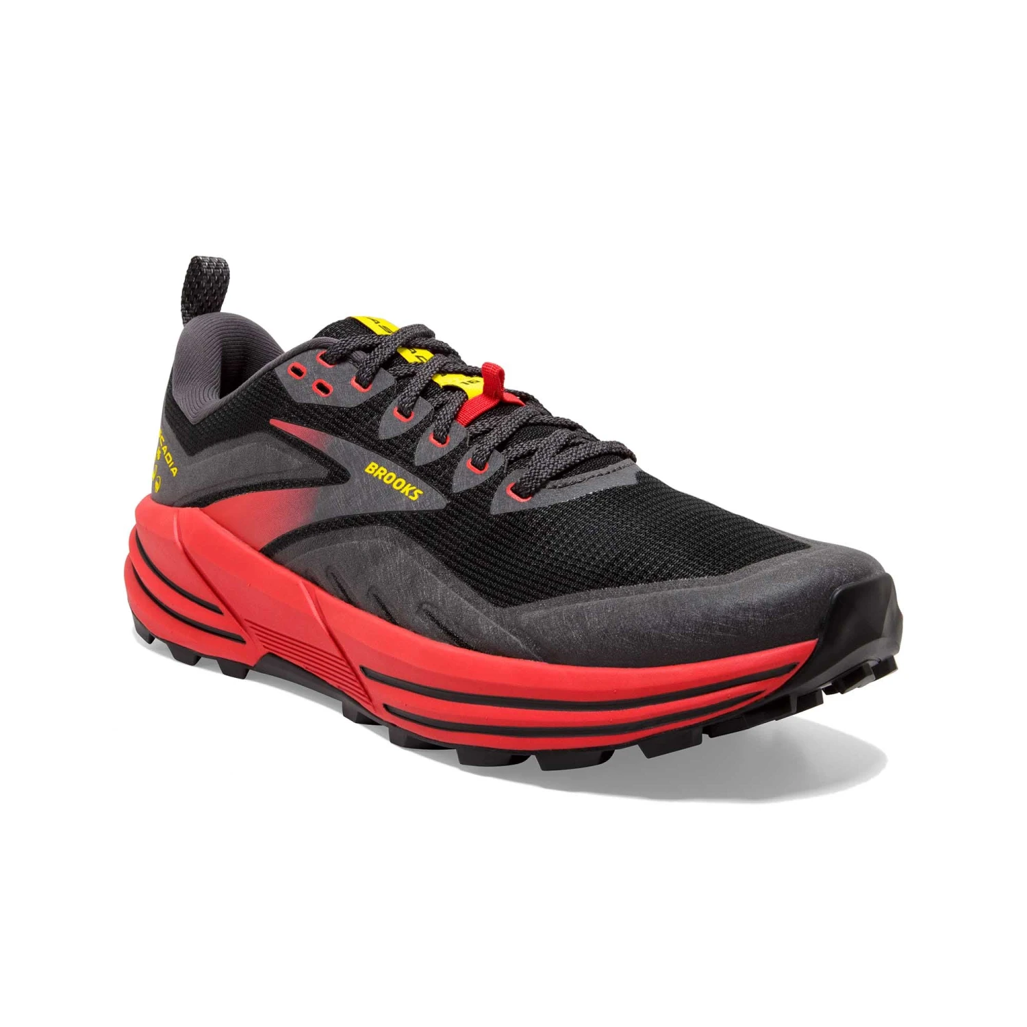 Brooks | Men's Cascadia 16 Running Shoes - Black 4 Brooks | Men's Cascadia 16 Running Shoes - Black - Image 2