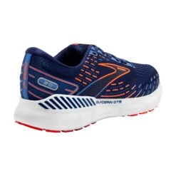Brooks | Men's Glycerin GTS 20 Running Shoes - Blue Depths -Deals Sportswear Store 1103831D444 M Brooks GlycerinGTS20 backside