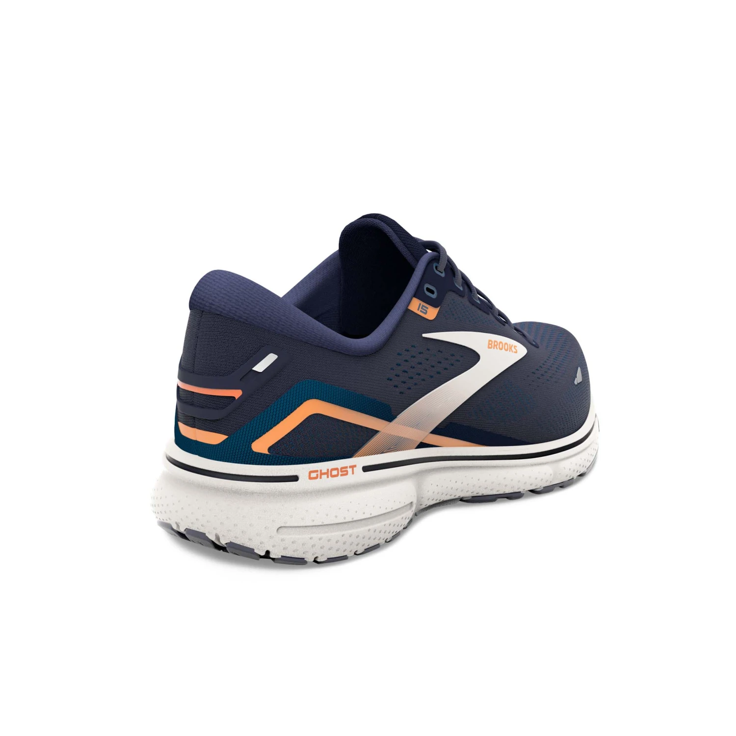 Brooks | Men's Ghost 15 2E Running Shoes - Peacoat 5 Brooks | Men's Ghost 15 2E Running Shoes - Peacoat - Image 3