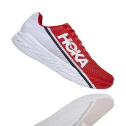 Hoka One One Hoka | Unisex Rocket X Running Shoes - Fiesta -Deals Sportswear Store 1113532FTBC U hoka rocketx angleright