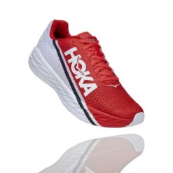 Hoka One One Hoka | Unisex Rocket X Running Shoes - Fiesta -Deals Sportswear Store 1113532FTBC U hoka rocketx front