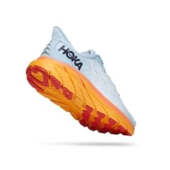 Hoka One One Hoka | Women's Clifton 8 Wide Running Shoes - Summer Song -Deals Sportswear Store 1119394 SSIF W Hoka Clifton8 back 3d235e89 b420 41fb bcd0 a95203a9a802