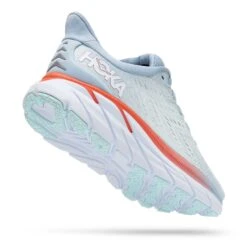 Hoka One One Hoka | Women's Clifton 8 Running Shoes - Blue Fog -Deals Sportswear Store 1119394BFPA F hoka clifton8 back
