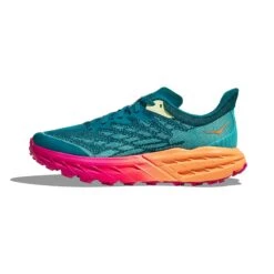 Hoka One One Hoka | Women's Speedgoat 5 Running Shoes - Deep Lake 9 Hoka One One Hoka | Women's Speedgoat 5 Running Shoes - Deep Lake -Deals Sportswear Store 1123158 DCLR W Hoka Speedgoat5 side2