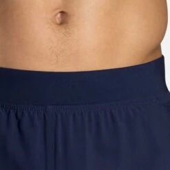 Brooks | Men's Sherpa 7" 2-in-1 Short - Navy -Deals Sportswear Store 211333451 M brooks sherpa7in2in1short modelwaist