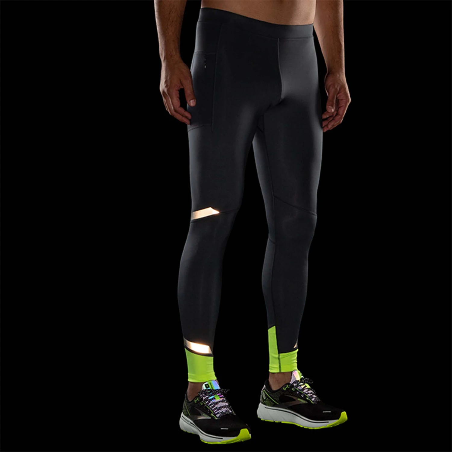 Brooks | Men's Run Visible Tight 4 Brooks | Men's Run Visible Tight - Image 2