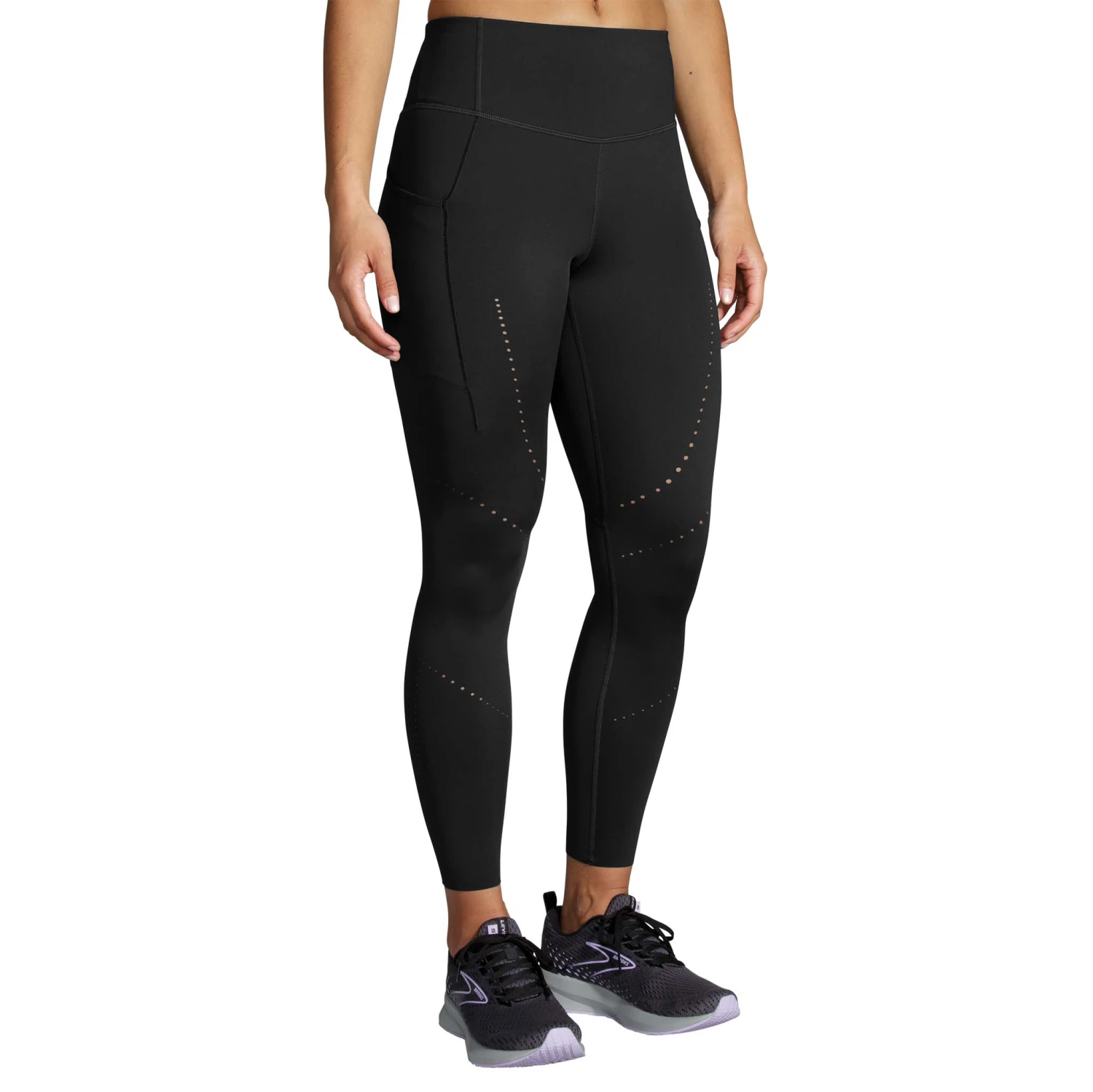 Brooks | Women's Method 7/8 Tight - Black 3 Brooks | Women's Method 7/8 Tight - Black