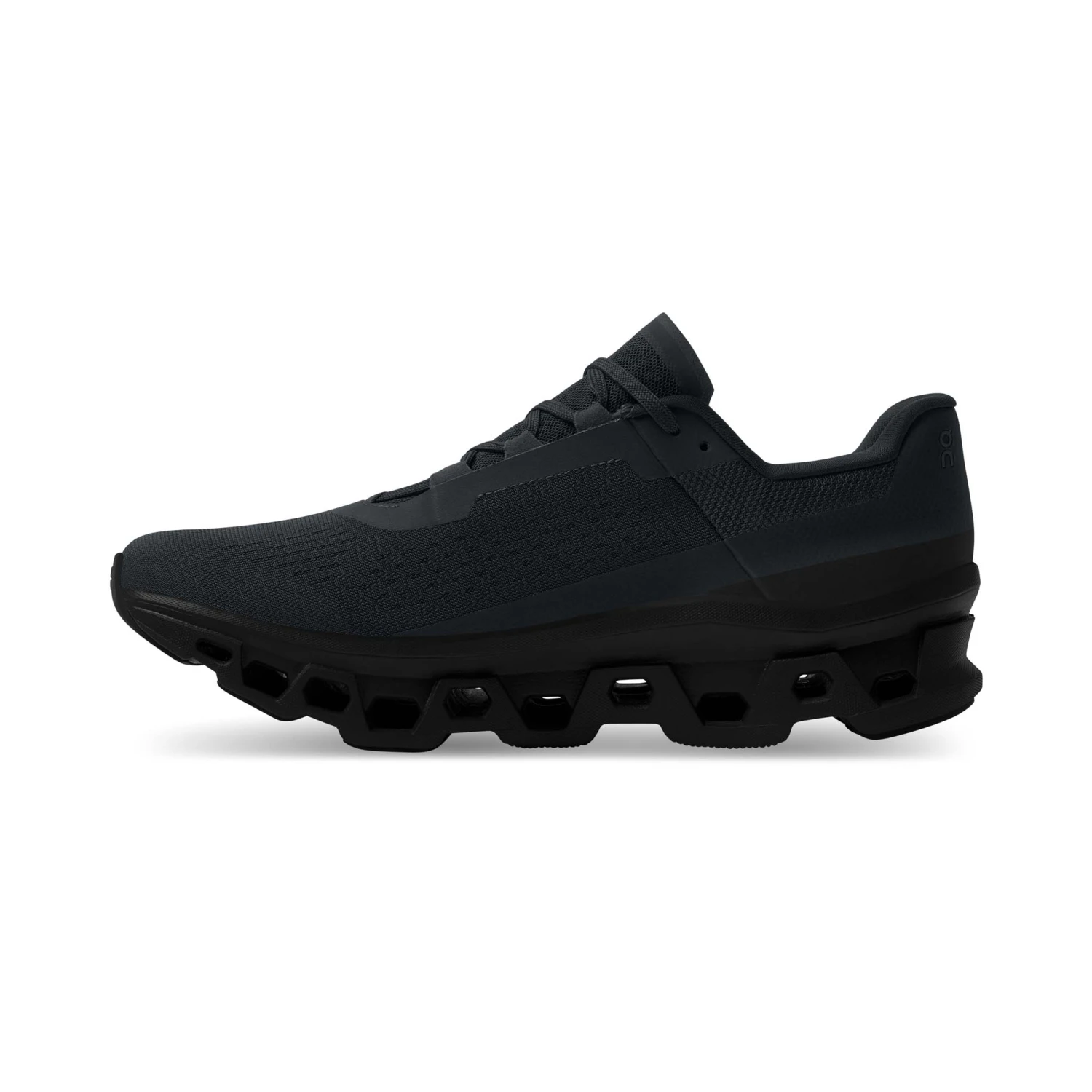 On | Men's Cloudmonster Running Shoes - All Black 5 On | Men's Cloudmonster Running Shoes - All Black - Image 3