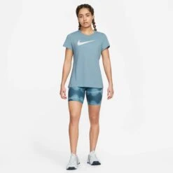 Nike | Women's Dry Tee DFC Crew -Deals Sportswear Store AQ3212 495 W Nike DryTeeDFCCrew fullbody