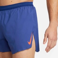 Nike | Men's Aeroswift 4in Short -Deals Sportswear Store CJ7840 455 M Nike Aeroswift4inShort side