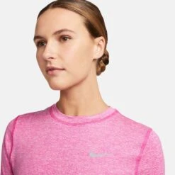 Nike | Women's Dri-FIT Element Running Crew - Active Fuchsia 8 Nike | Women's Dri-FIT Element Running Crew - Active Fuchsia -Deals Sportswear Store CU3277 623 W Nike DFElementCrew neck