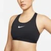 Nike | Women's Dri-FIT Swoosh High-Support Non-Padded Adjustable Sports Bra 2 Nike | Women's Dri-FIT Swoosh High-Support Non-Padded Adjustable Sports Bra -Deals Sportswear Store DD0428 010W Nike DFSWSHHSBra front