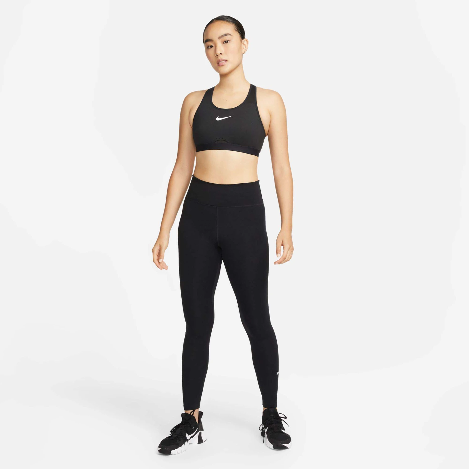 Nike | Women's Dri-FIT Swoosh High-Support Non-Padded Adjustable Sports Bra 5 Nike | Women's Dri-FIT Swoosh High-Support Non-Padded Adjustable Sports Bra - Image 3