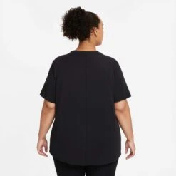 Nike | Women's Dri-FIT ONE Standard Fit Short-Sleeve Top (Plus Size) -Deals Sportswear Store DD0618 010 W Nike OneLuxeDFSSSTDTop back 915a141d 4618 4607 b93b 7b68d0a4d053