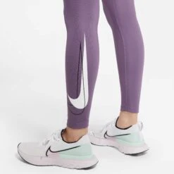 Nike | Women's Dri-Fit Swoosh Run 7/8 Tight -Deals Sportswear Store DD5278 574 F nike Dri Fit Swoosh Run 7 8 Tight ankle swoosh