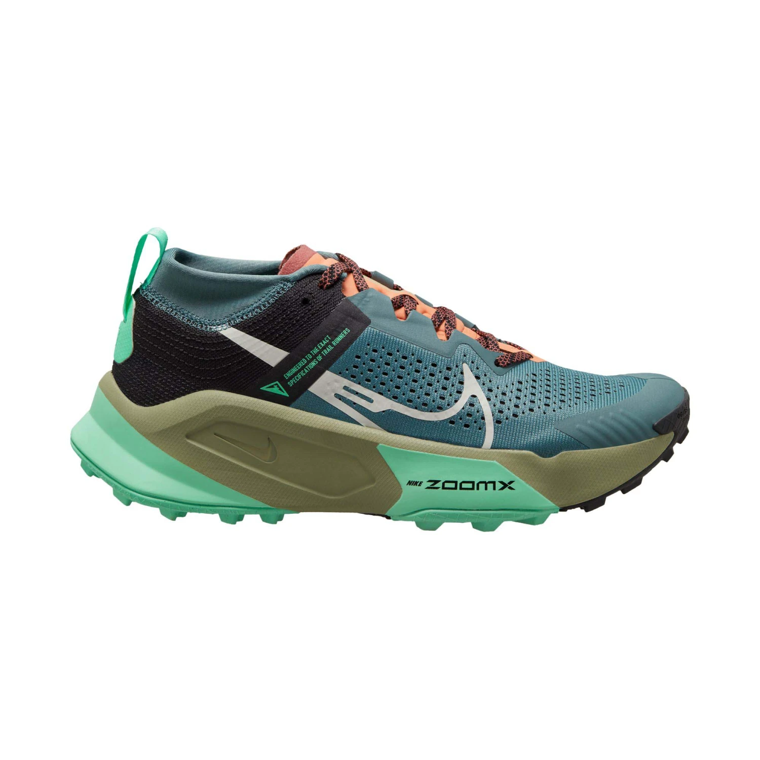 Nike | Women's ZoomX Zegama Trail Running Shoes - Mineral Slate 3 Nike | Women's ZoomX Zegama Trail Running Shoes - Mineral Slate