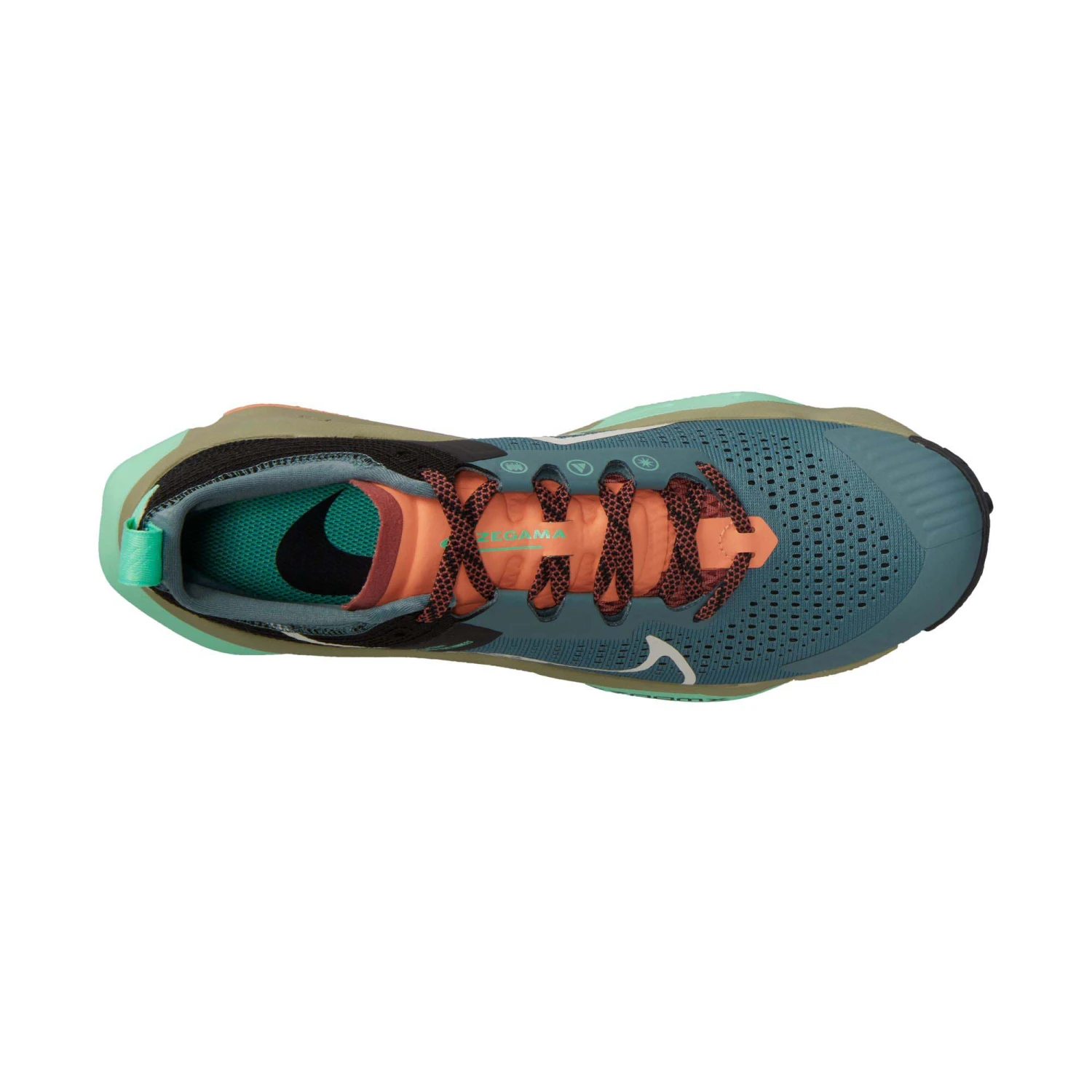 Nike | Women's ZoomX Zegama Trail Running Shoes - Mineral Slate 5 Nike | Women's ZoomX Zegama Trail Running Shoes - Mineral Slate - Image 3