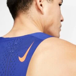 Nike | Men's DF ADV Aeroswift Singlet -Deals Sportswear Store DM4624 455 M Nike DFADVAeroswiftSinglet backneck
