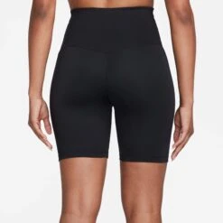 Nike | Women's Dri-FIT One High-Waisted 7 Inch Biker Shorts - Black -Deals Sportswear Store DV9022 010 W Nike OneDFHR7InShort back