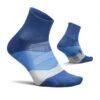 Feetures | Unisex Elite Light Cushion Quarter - Buckle Up Blue 2 Feetures | Unisex Elite Light Cushion Quarter - Buckle Up Blue -Deals Sportswear Store E202581 Feetures EliteLightCushionQuarter pair