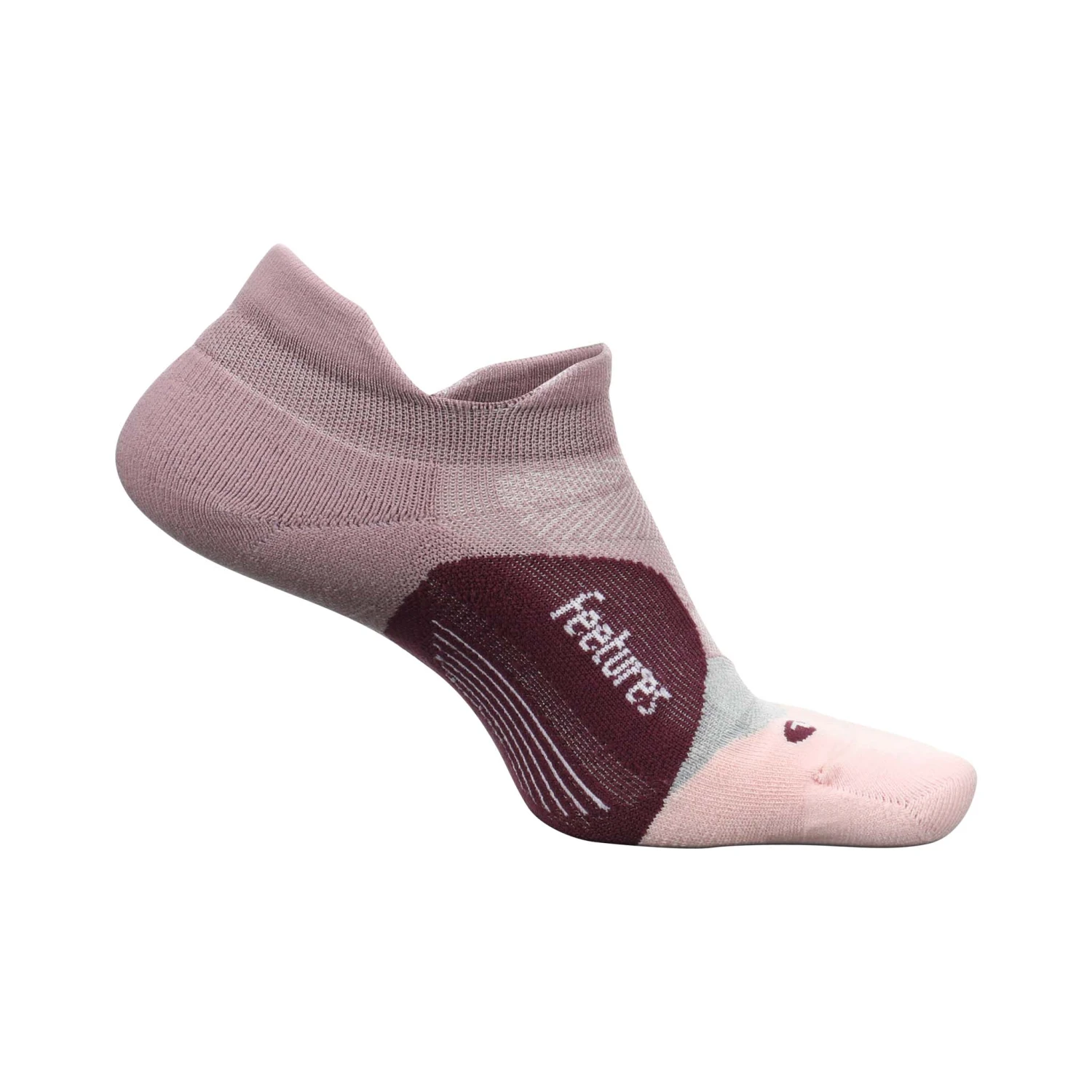 Feetures | Unisex Elite Light Cushion No Show Tab - Lilac Mauve 3 Feetures | Unisex Elite Light Cushion No Show Tab - Lilac Mauve