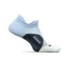 Feetures | Unisex Elite Light Cushion No Show Tab - Sea Ice -Deals Sportswear Store E50539 Feetures EliteLightCushionNoShowTab