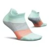 Feetures | Unisex Elite Light Cushion No Show Tab - Move Aside Mint -Deals Sportswear Store E505580 Feetures EliteLightCushionNoShowTab pair