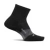 Feetures | Unisex Merino 10 Cushion Quarter - Charcoal -Deals Sportswear Store EM20468 U feetures merino10cushionquarter