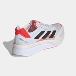 Adidas | Men's Adizero Boston 10 Running Shoes - Footwear White -Deals Sportswear Store FY4079 M adidas adizeroboston10 back