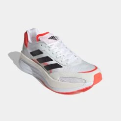 Adidas | Men's Adizero Boston 10 Running Shoes - Footwear White -Deals Sportswear Store FY4079 M adidas adizeroboston10 front