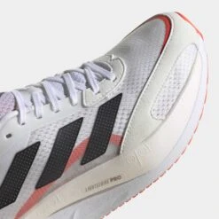 Adidas | Men's Adizero Boston 10 Running Shoes - Footwear White -Deals Sportswear Store FY4079 M adidas adizeroboston10 upper