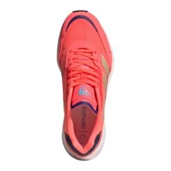 Adidas | Women's Adizero Boston 10 Running Shoes - Turbo -Deals Sportswear Store GY0905 W Adidas AdizeroBoston10RunningShoes topview