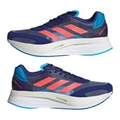Adidas | Men's Adizero Boston 10 Running Shoes - Legacy Indigo -Deals Sportswear Store GY0906 M Adidas AdizeroBoston10RunningShoes pair