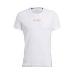 Adidas | Men's Agravic Pro T-Shirt - White -Deals Sportswear Store HL1717 m adidas AgravicProT Shirt front2
