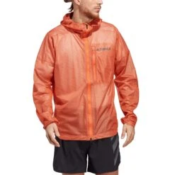 Adidas | Men's Terrex Agravic 2.5L Rain.RDY Jacket - Semi Impact Orange