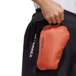 Adidas | Men's Terrex Agravic 2.5L Rain.RDY Jacket - Semi Impact Orange -Deals Sportswear Store HS9544 m adidas TerrexAgravic2.5LRain.RDYJacket packed