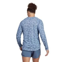 Adidas | Men's Terrex Primeblue Trail Graphic Longsleeve - Blue Dawn 8 Adidas | Men's Terrex Primeblue Trail Graphic Longsleeve - Blue Dawn -Deals Sportswear Store HZ1323 M adidas TerrexPrimeblueTrailGraphicLongsleeve back