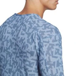 Adidas | Men's Terrex Primeblue Trail Graphic Longsleeve - Blue Dawn 9 Adidas | Men's Terrex Primeblue Trail Graphic Longsleeve - Blue Dawn -Deals Sportswear Store HZ1323 M adidas TerrexPrimeblueTrailGraphicLongsleeve detail