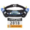 Fitletic | Unisex Hydra Running Waistpack - Black -Deals Sportswear Store Hydra Black Blue Features f49824c8 d1d6 4fd9 8a30 3865b7afd49e