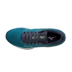 Mizuno | Men's Wave Rider 25 Running Shoes - Harbour Blue -Deals Sportswear Store J1GC210382 M Mizuno Waveride25 top