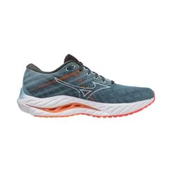 Mizuno | Men's Wave Inspire 19 Running Shoes - Provincial Blue 10 Mizuno | Men's Wave Inspire 19 Running Shoes - Provincial Blue -Deals Sportswear Store J1GC234401 M Mizuno WaveInspire19 side2