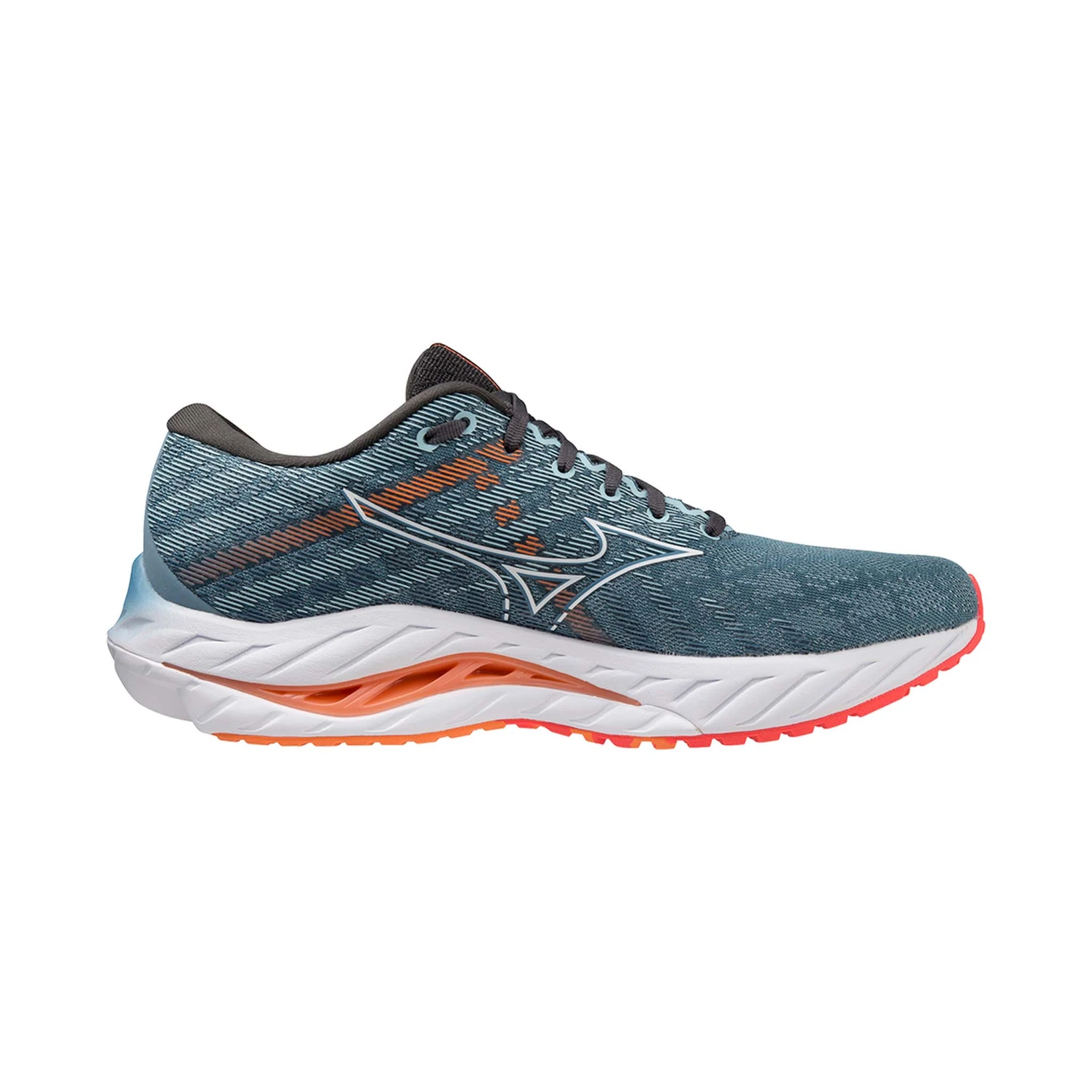 Mizuno | Men's Wave Inspire 19 Running Shoes - Provincial Blue 5 Mizuno | Men's Wave Inspire 19 Running Shoes - Provincial Blue - Image 3