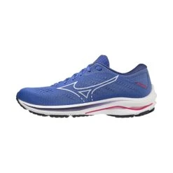 Mizuno | Women's Wave Rider 25 Running Shoes - Amparo Blue -Deals Sportswear Store J1GD210300 F mizuno waverider25 left