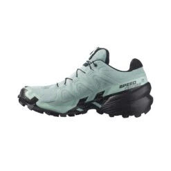 Salomon | Women's Speedcross 6 GTX Running Shoes - Aquifer 10 Salomon | Women's Speedcross 6 GTX Running Shoes - Aquifer -Deals Sportswear Store L41743500 W Salomon Speedcross6GTX side2