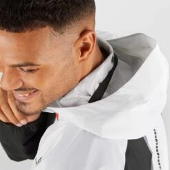 Salomon | Men's Bonatti Trail WP Jacket 16 Salomon | Men's Bonatti Trail WP Jacket -Deals Sportswear Store LC1614200 M salomon bonattitrailwpjkt hooddetail