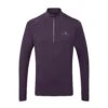 Ronhill | Men's Life Practice 1/2 Zip Tee - Nightshade 2 Ronhill | Men's Life Practice 1/2 Zip Tee - Nightshade -Deals Sportswear Store RH 006490RH 01017 M Ronhill LifePractise12ZipTee front