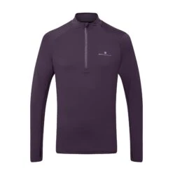 Ronhill | Men's Life Practice 1/2 Zip Tee - Nightshade