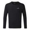 Ronhill | Men's Core L/S Tee - Black -Deals Sportswear Store RH005790RH00681 M ronhill corelstee front