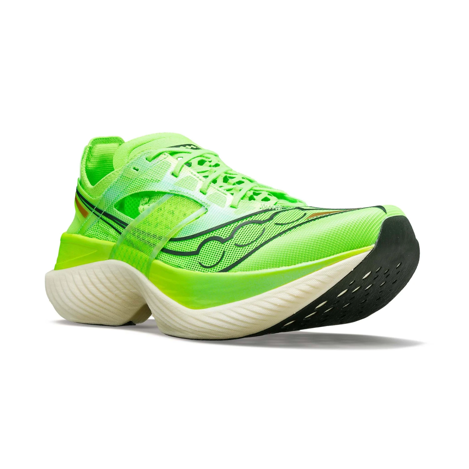 Saucony | Men's Endorphin Elite Running Shoes - Slime 4 Saucony | Men's Endorphin Elite Running Shoes - Slime - Image 2